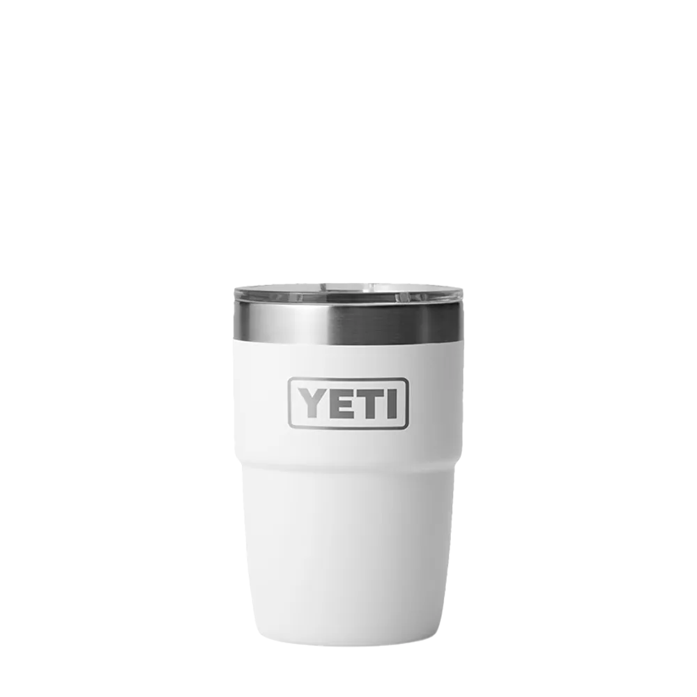 YETI Rambler® Stackable Cup with DuraSip™ Ceramic Lining 8 oz White