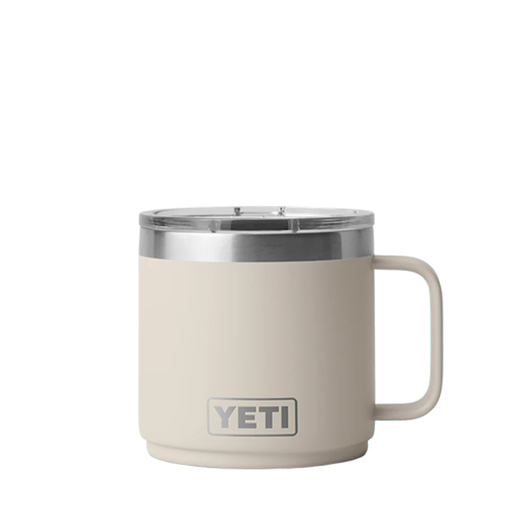 YETI Rambler® Handle Mug 2.0 with DuraSip™ Ceramic Liner 14 oz Cape Taupe