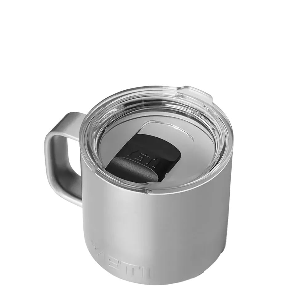 Rambler Stackable Mug with Magslider Lid with DURASIP™ Ceramic Liner | 14 oz