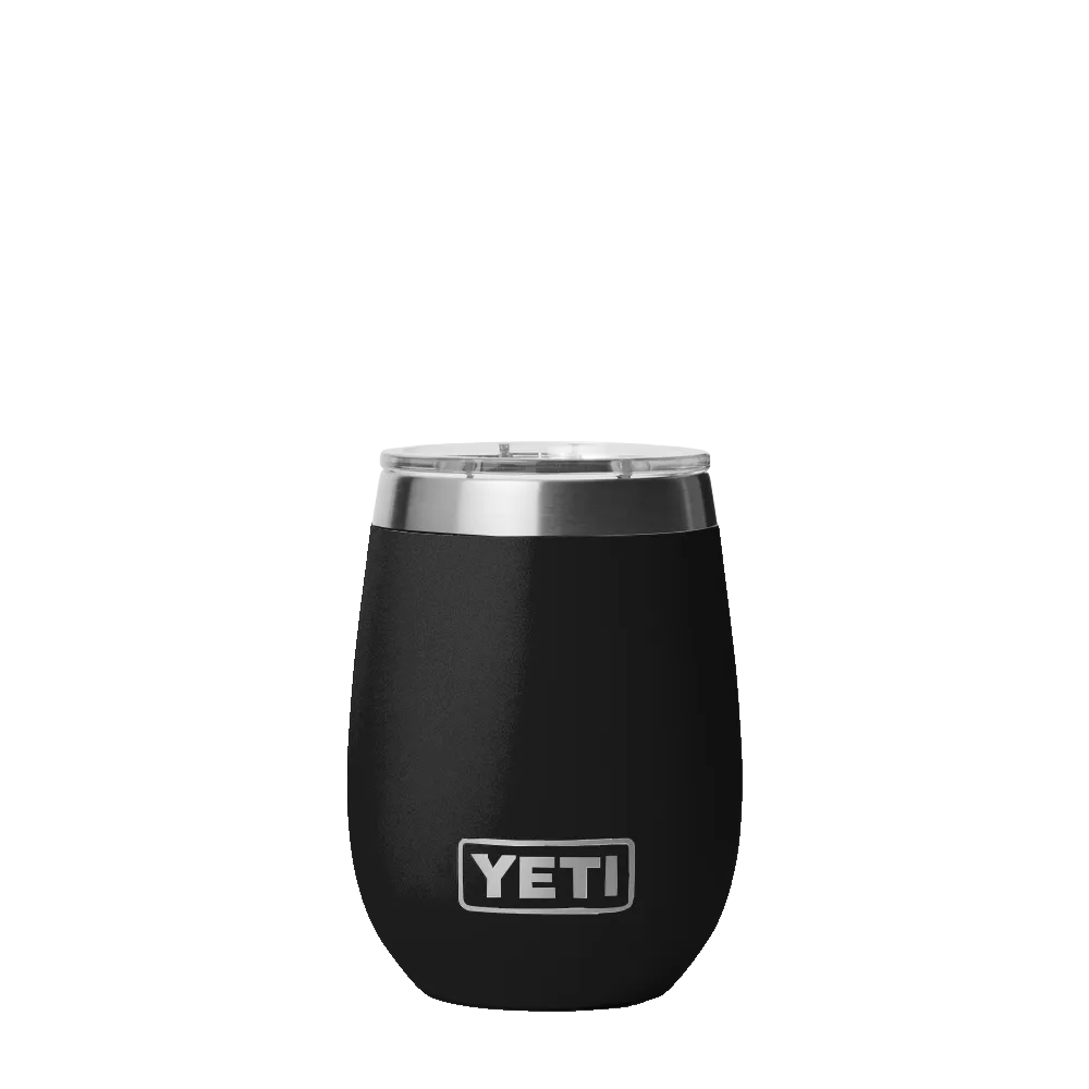 YETI Rambler® Wine Tumbler with DuraSip™ Cermaic Lining 10 oz Black