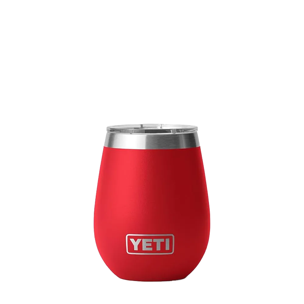YETI Rambler® Wine Tumbler with DuraSip™ Cermaic Lining 10 oz Rescue Red