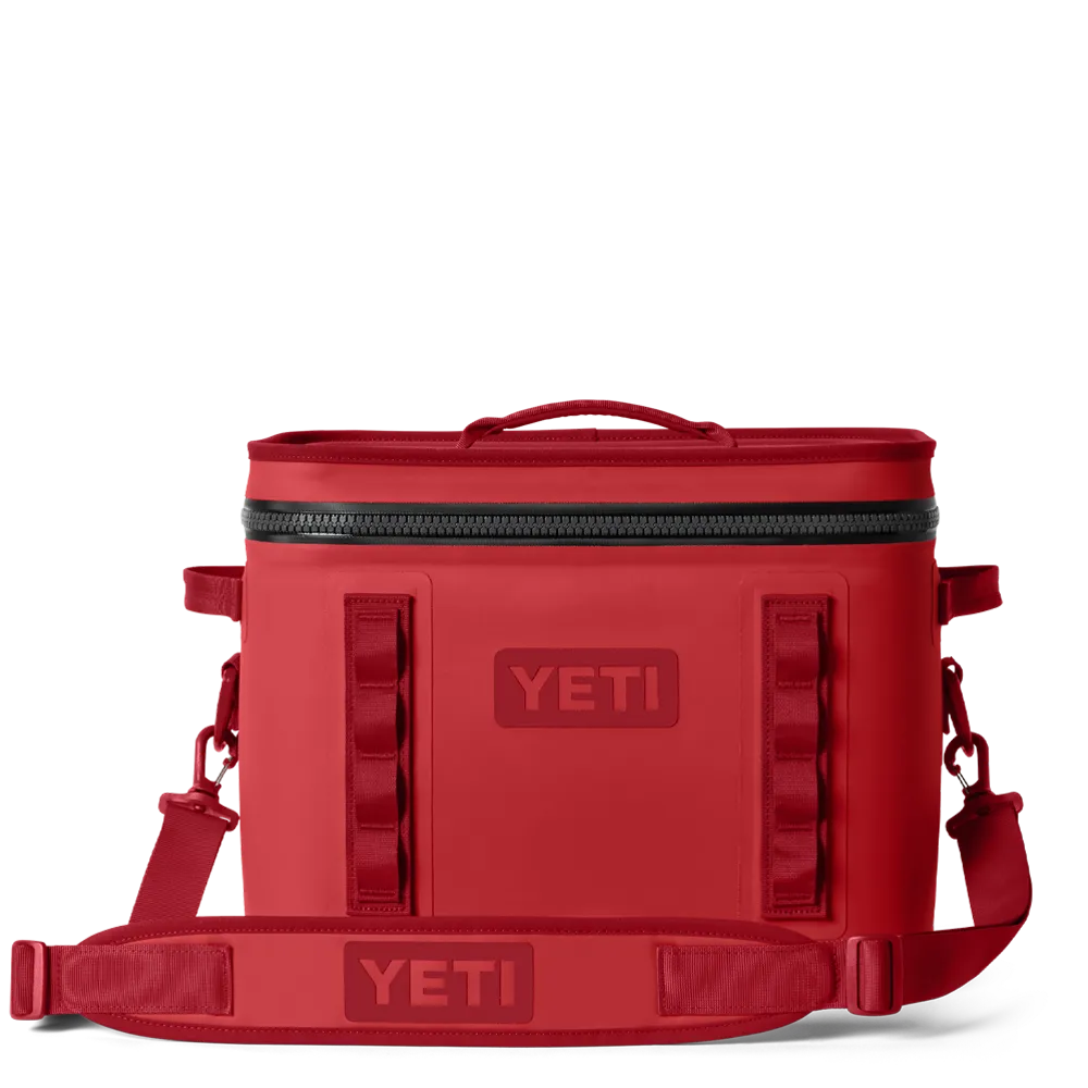 YETI Hopper Flip® 18 Soft Cooler 30 can Rescue Red