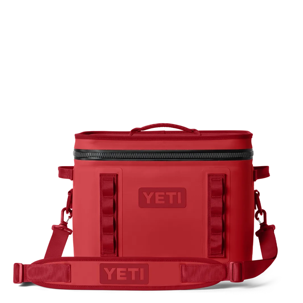 YETI Hopper Flip® 18 Soft Cooler 30 can Rescue Red