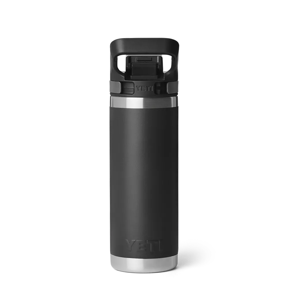 YETI Rambler Bottle with Flip Chug Cap 18 oz Black