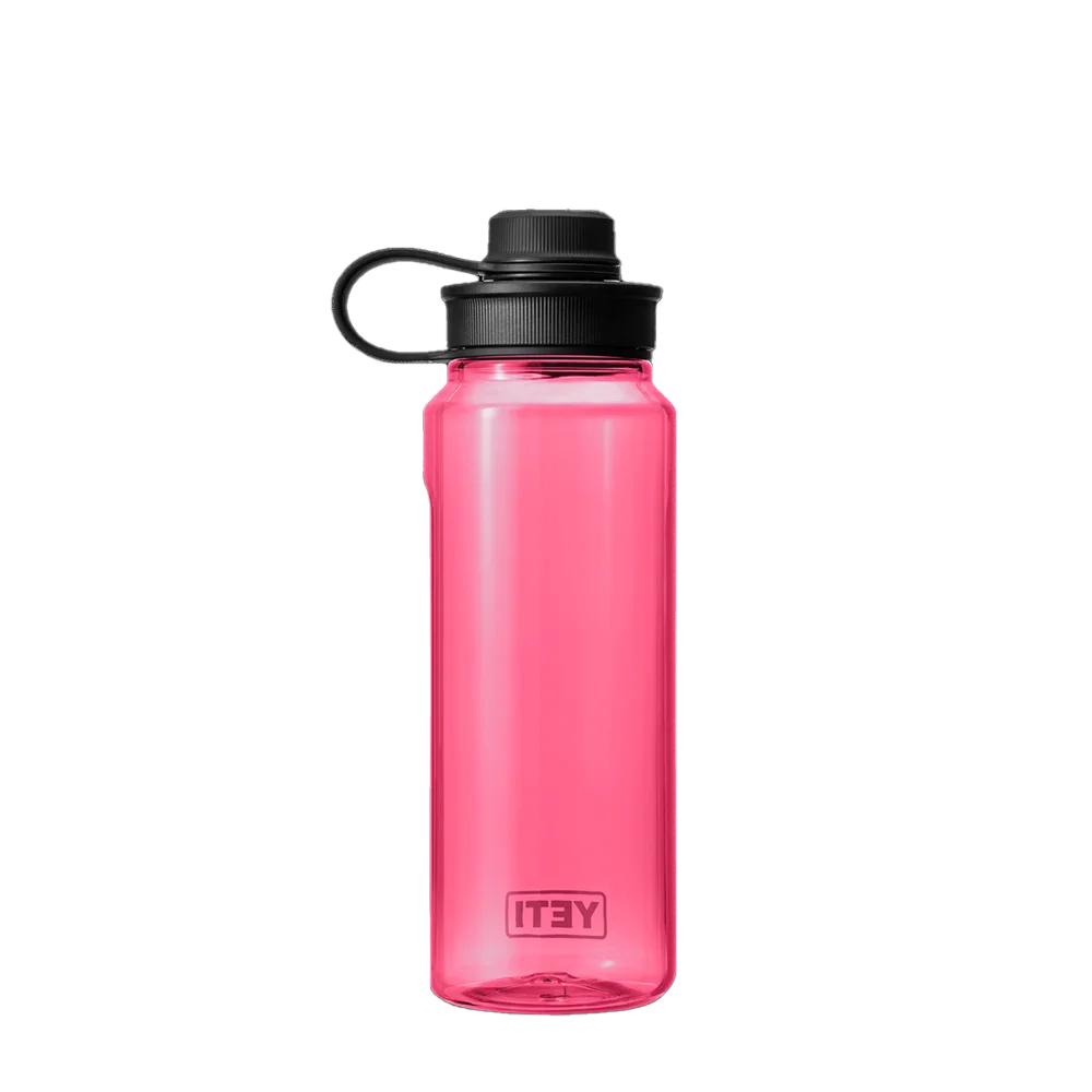 YETI Yonder® Water Bottle with Yonder® Tether Cap 34 oz Tropical Pink
