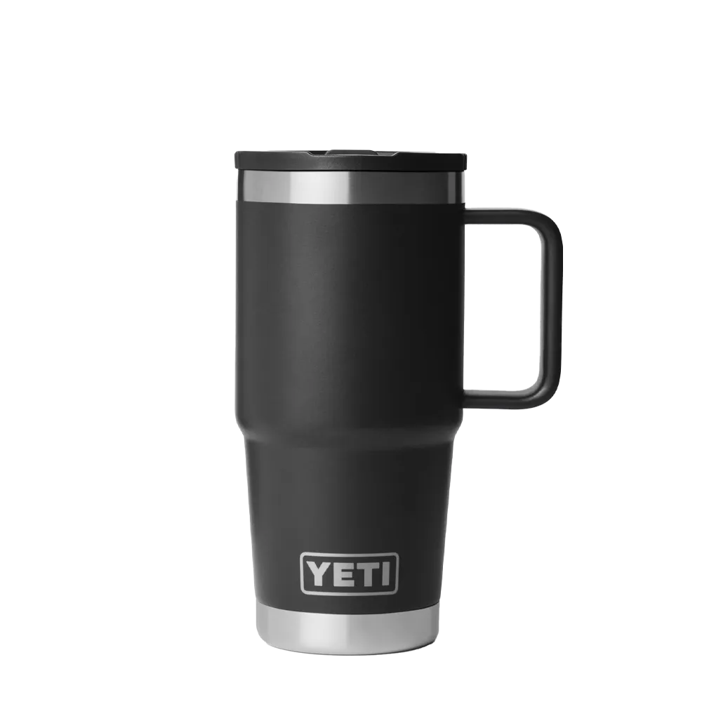 Yeti 20 oz Rambler Travel Mug with Color Match Straw Lid