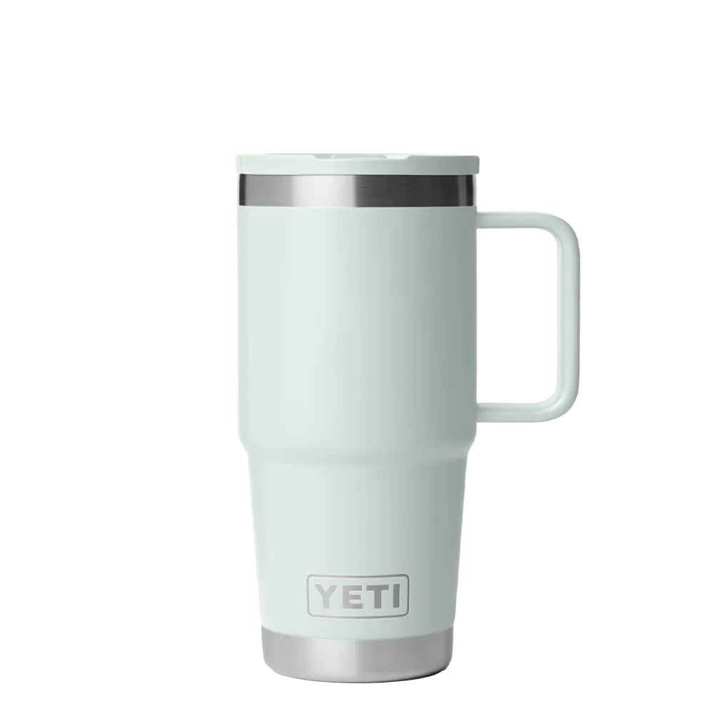 Yeti 20 oz Rambler Travel Mug with Color Match Straw Lid