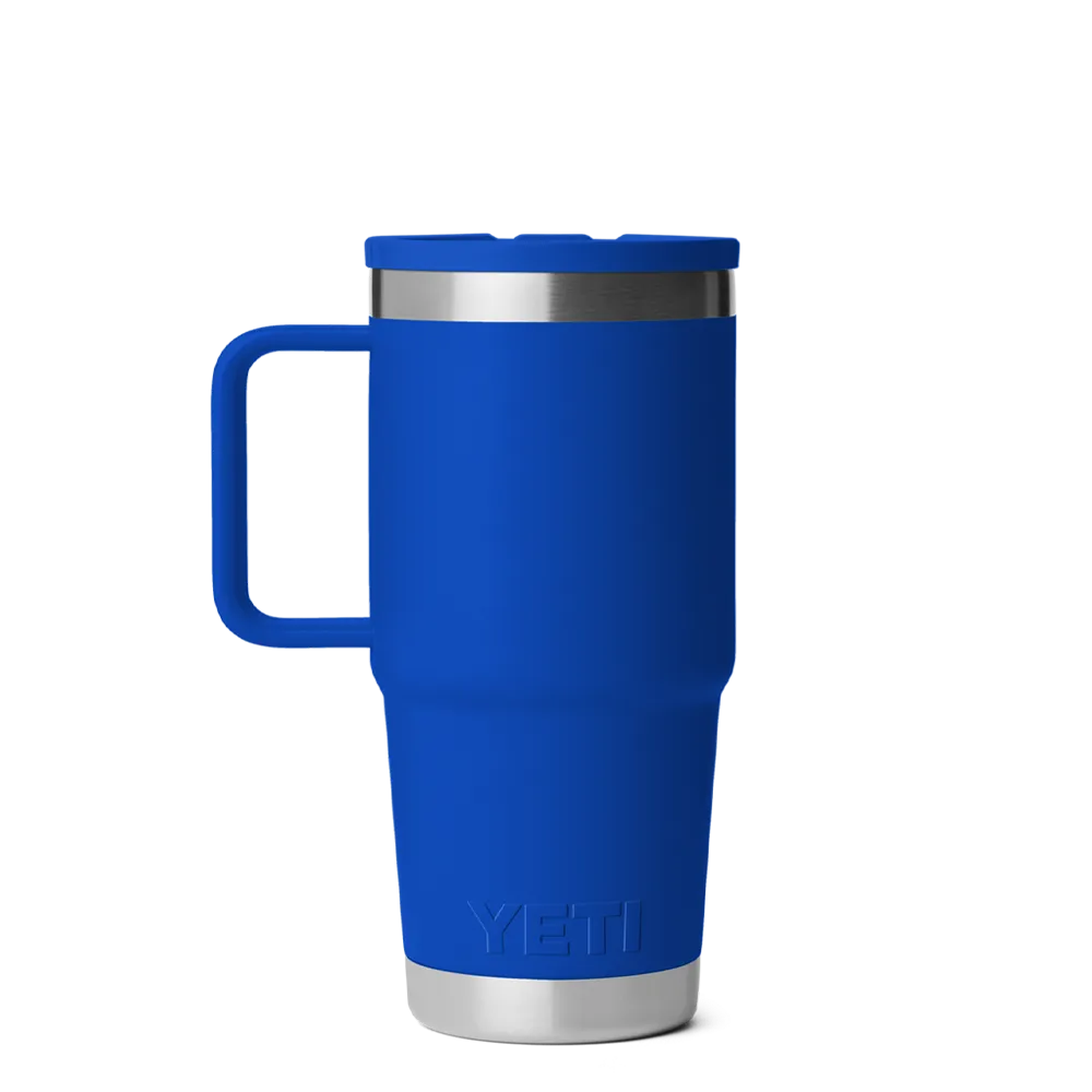 Yeti 20 oz Rambler Travel Mug with Color Match Straw Lid