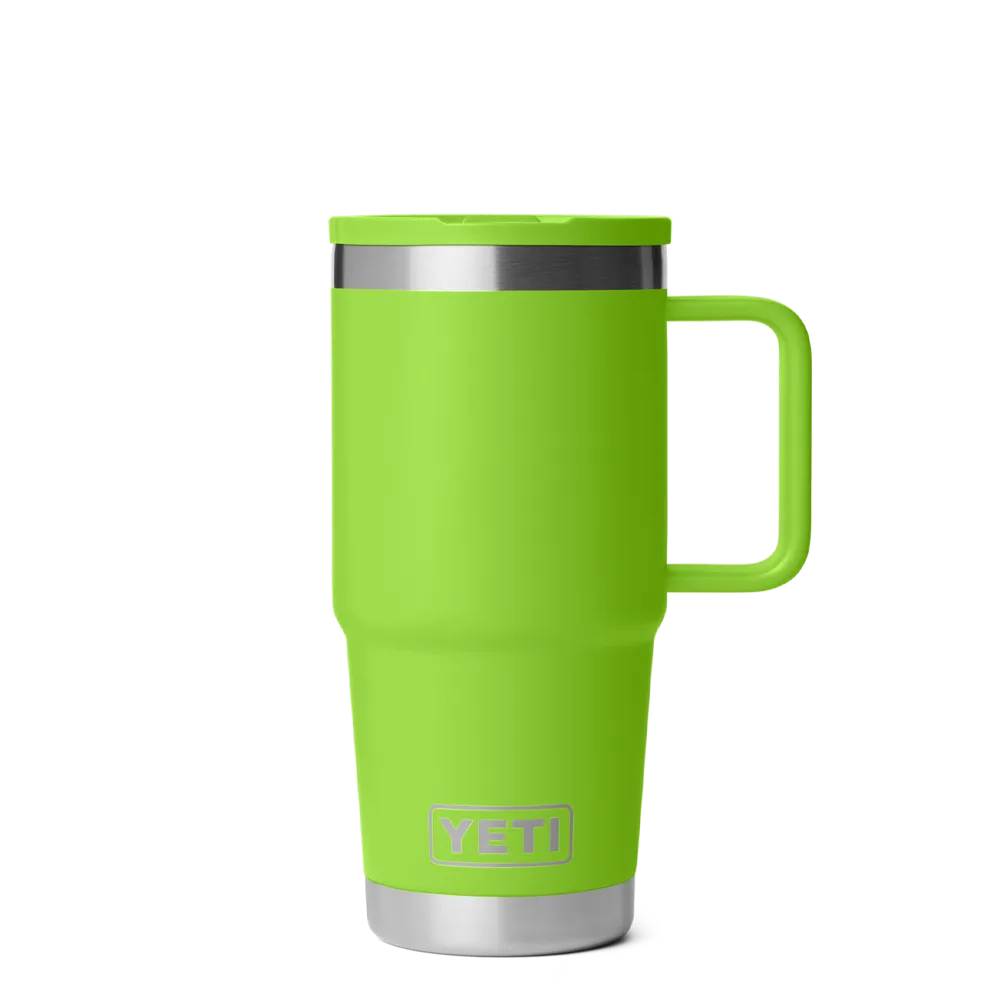Yeti 20 oz Rambler Travel Mug with Color Match Straw Lid