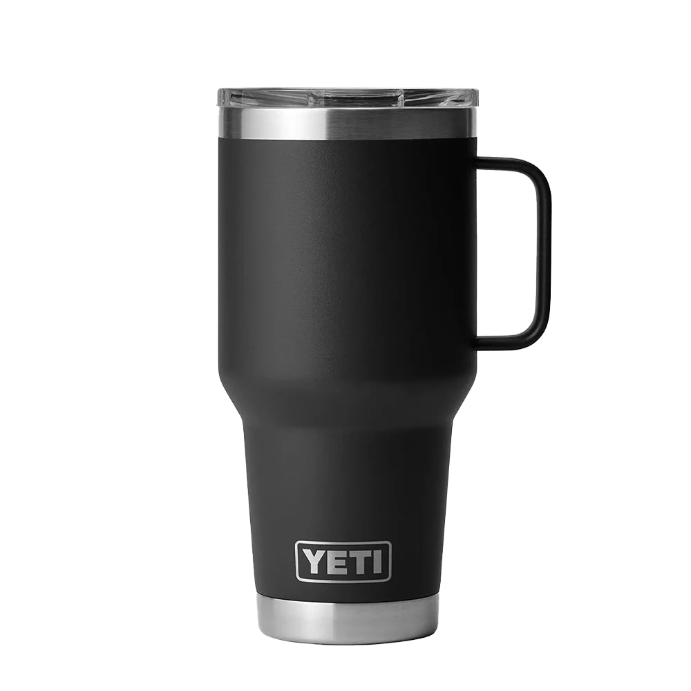 YETI Rambler® Travel Mug with Stronghold™ Lid 30 oz Black