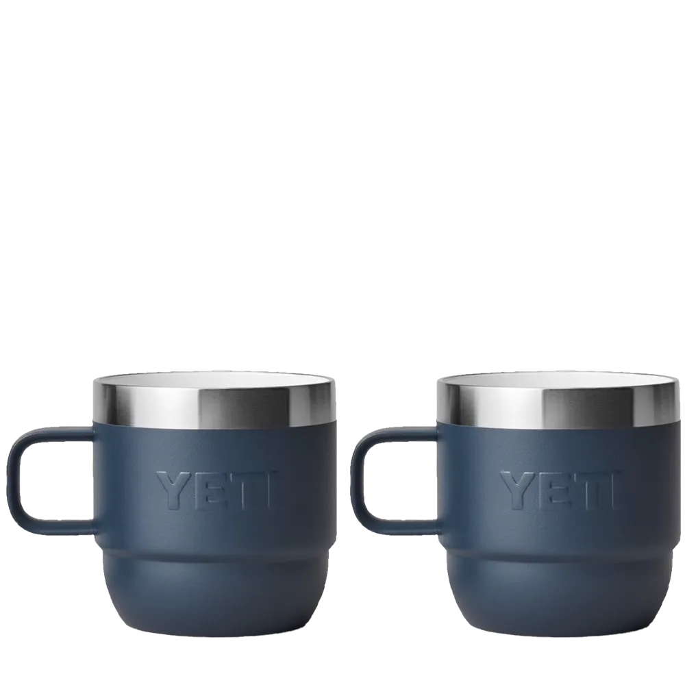 YETI Rambler® Stackable Mugs with DuraSip™ Ceramic Lining 6 oz Navy