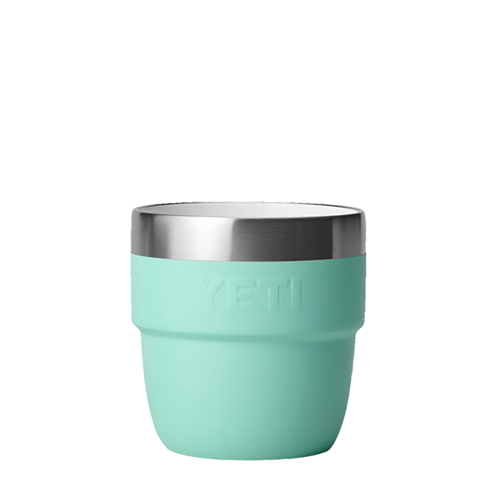 YETI 4 oz Rambler® Stackable Cups with DuraSip™ Ceramic Lining Seafoam