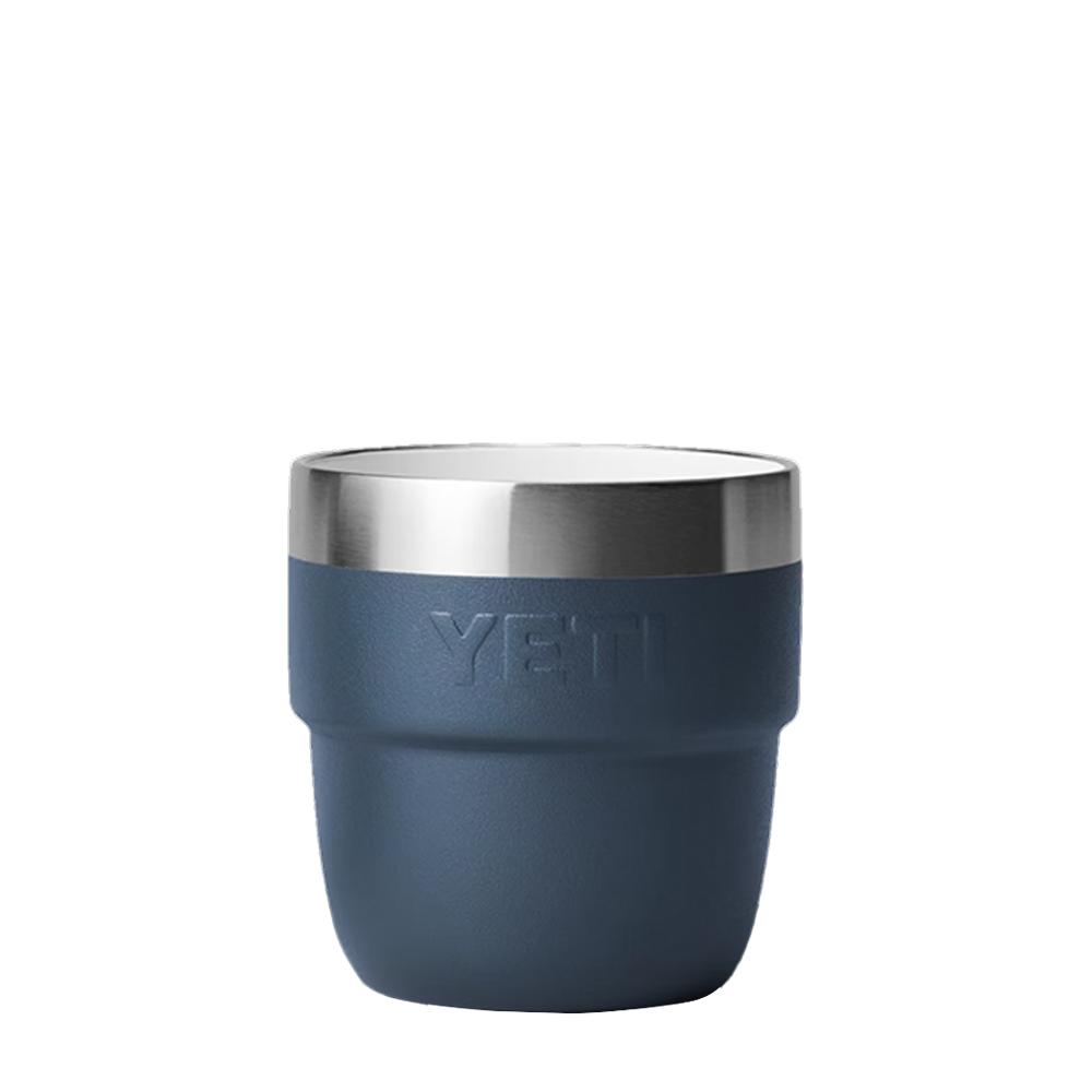 YETI 4 oz Rambler® Stackable Cups with DuraSip™ Ceramic Lining Navy