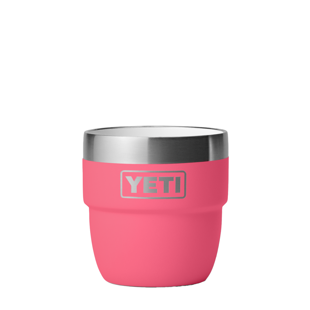 YETI 4 oz Rambler® Stackable Cups with DuraSip™ Ceramic Lining Tropical Pink