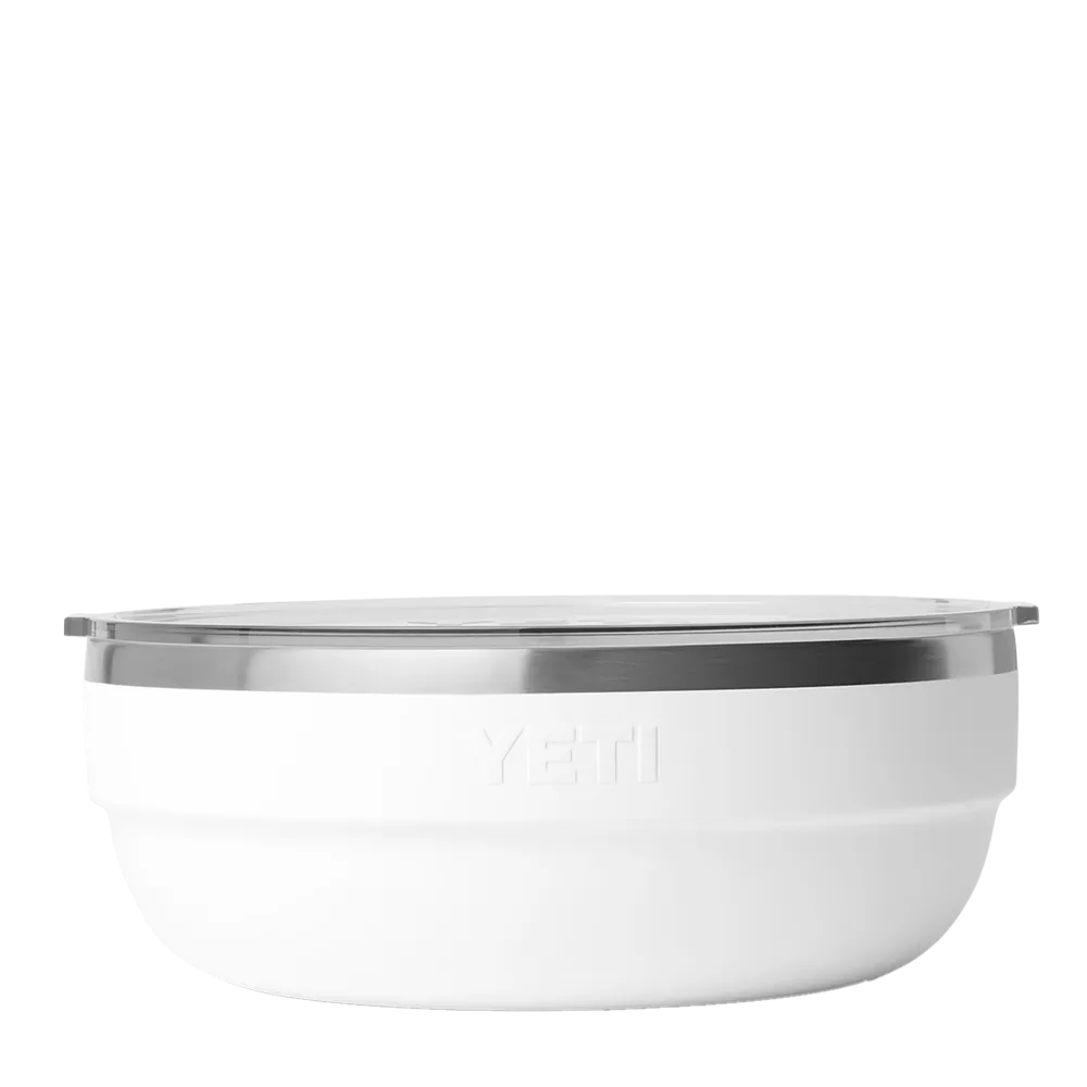 YETI Rambler® Insulated Low Bowl 3.6 qt White