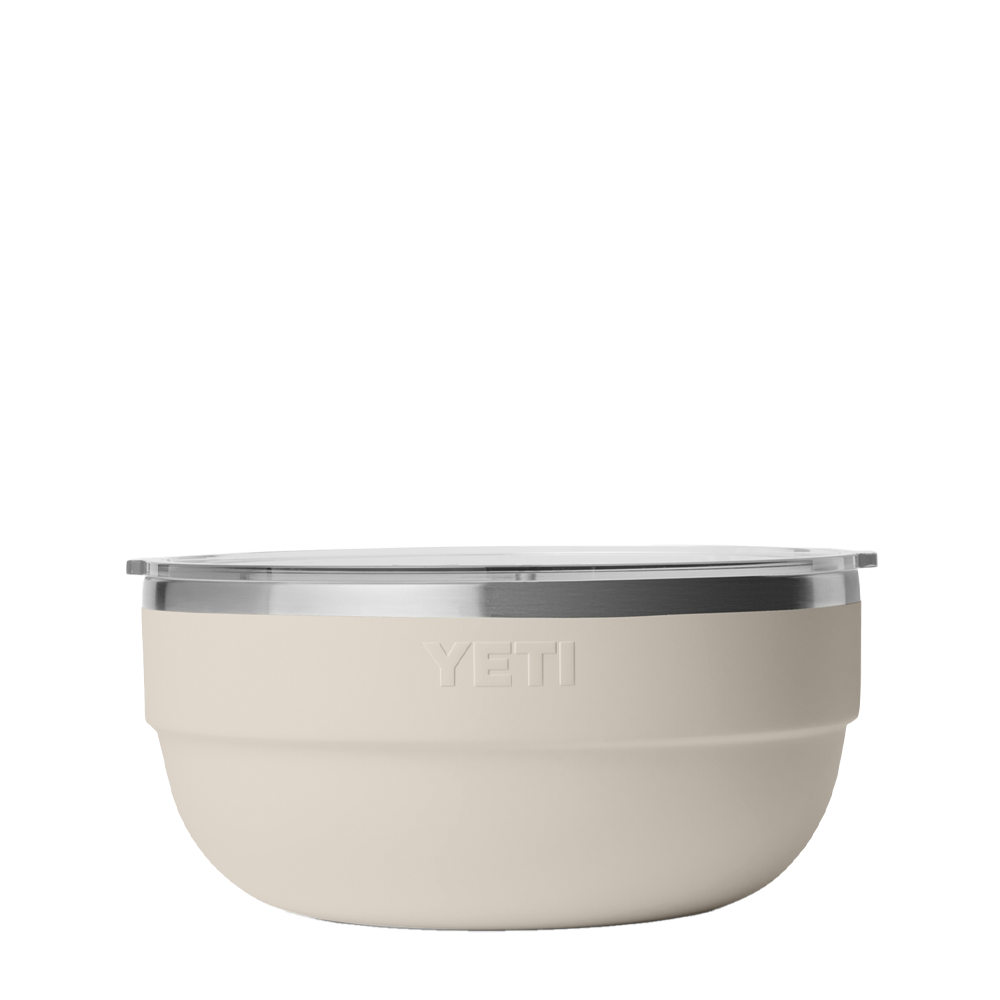 YETI Rambler® Insulated Bowl 4.5 qt Cape Taupe back side