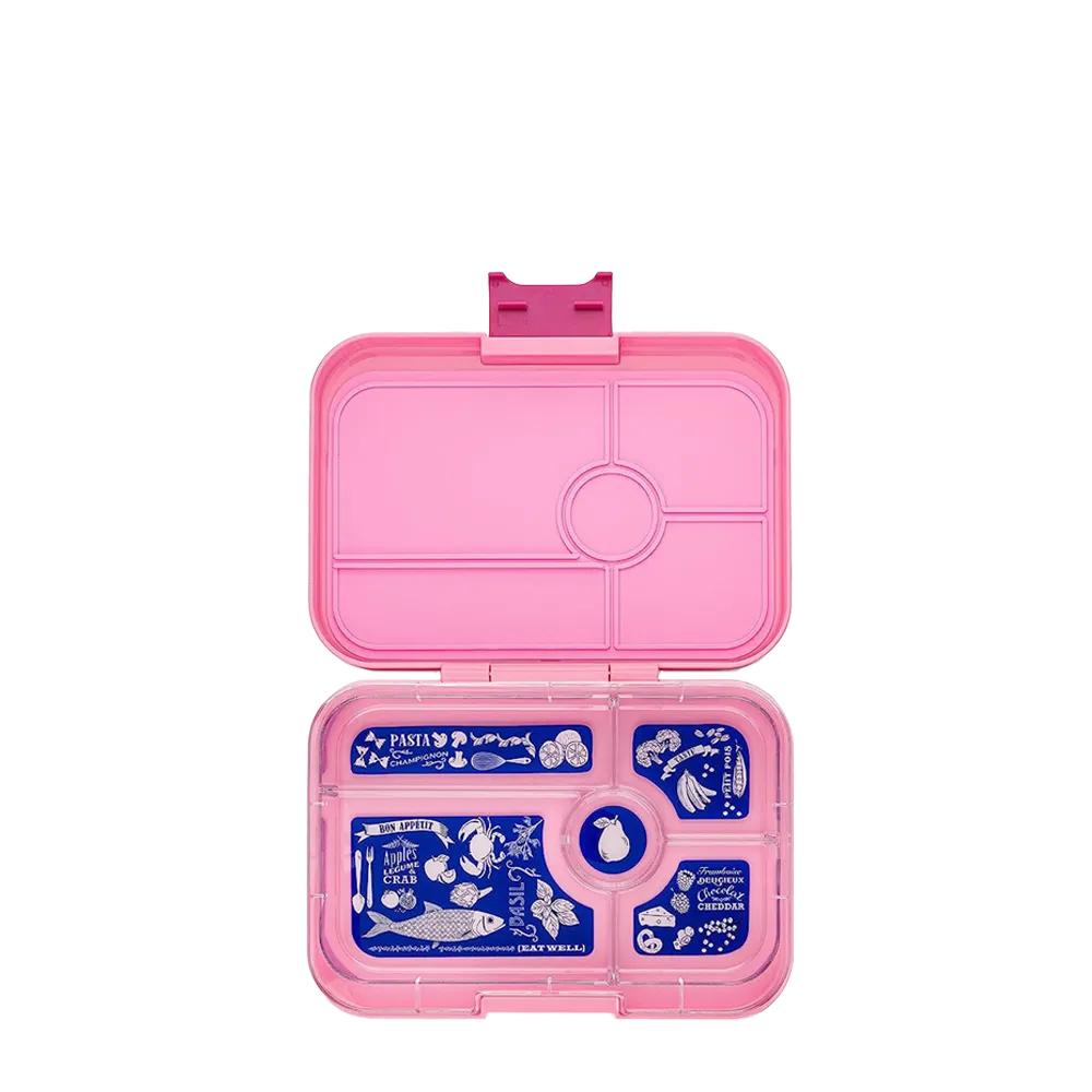 Customized Yumbox Tapas 5 Compartment Bon Appetit Tray