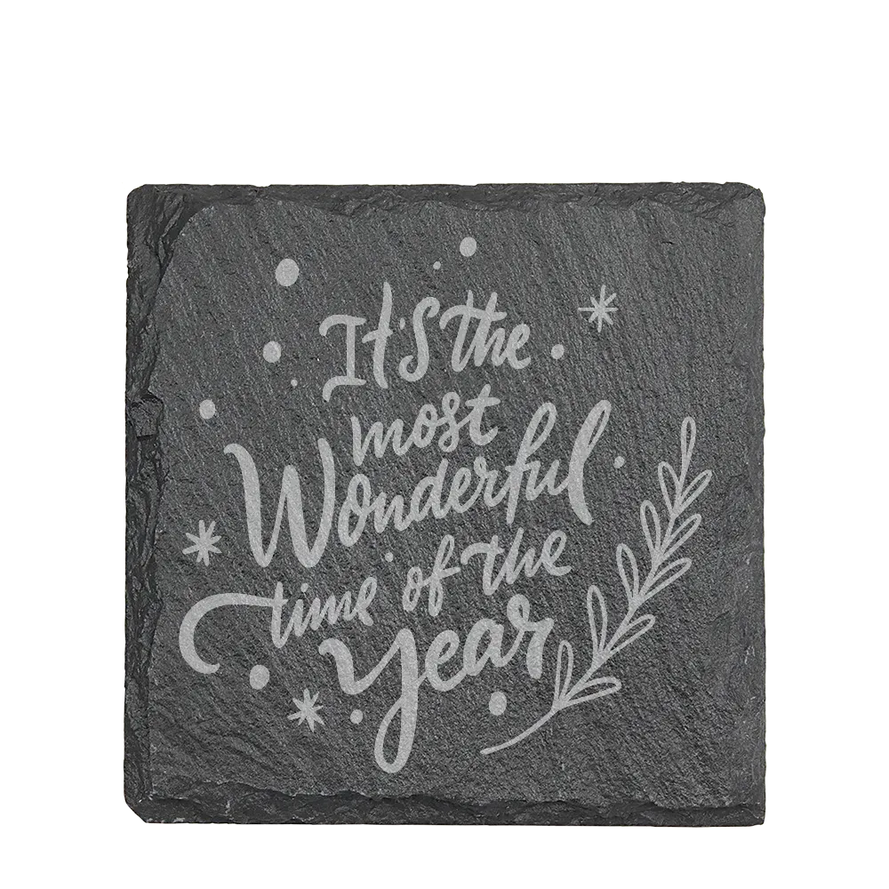 Holiday Slate Coaster