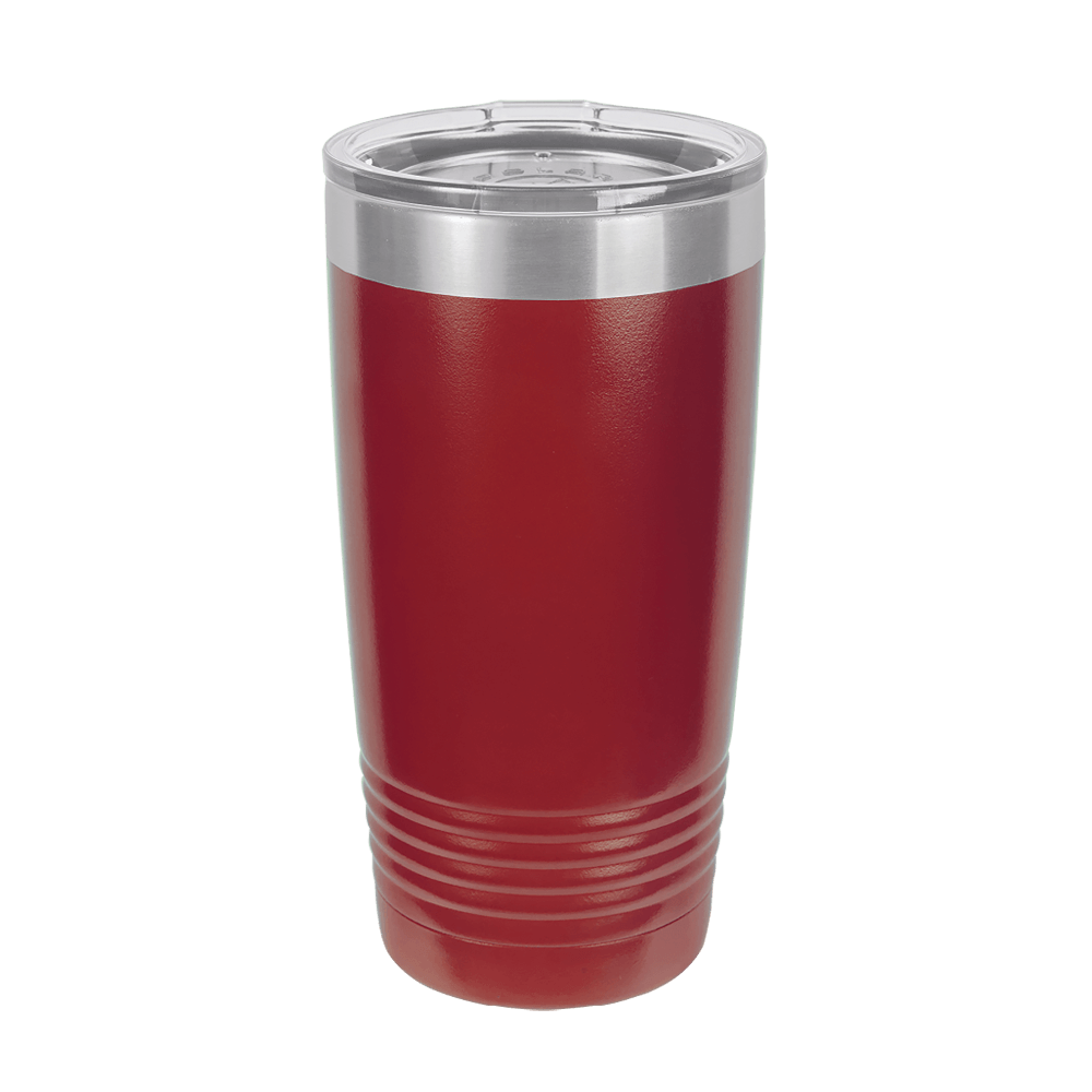 engraved or printed polar camel 20oz tumbler