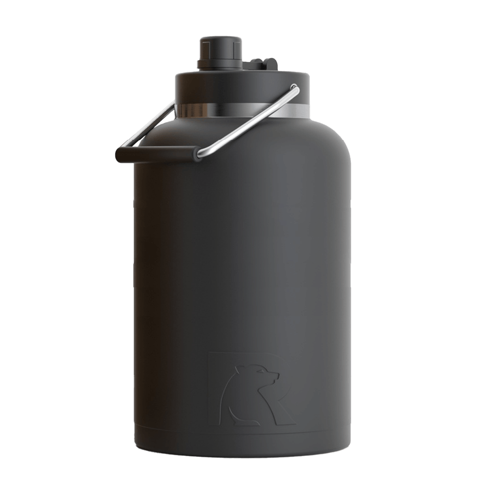 The Coldest Insulated Gallon Lid - The Coldest Water Matte Black