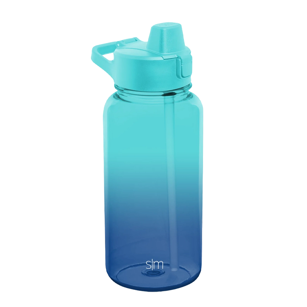  Personalized Water Bottle w/Straw & Lid 32 oz Custom