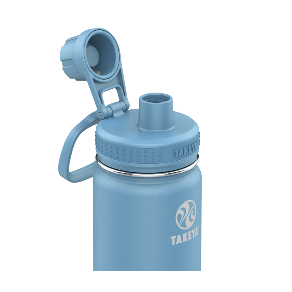 Customized Actives Water Bottle Spout Lid 18 oz Water Bottles from Takeya
