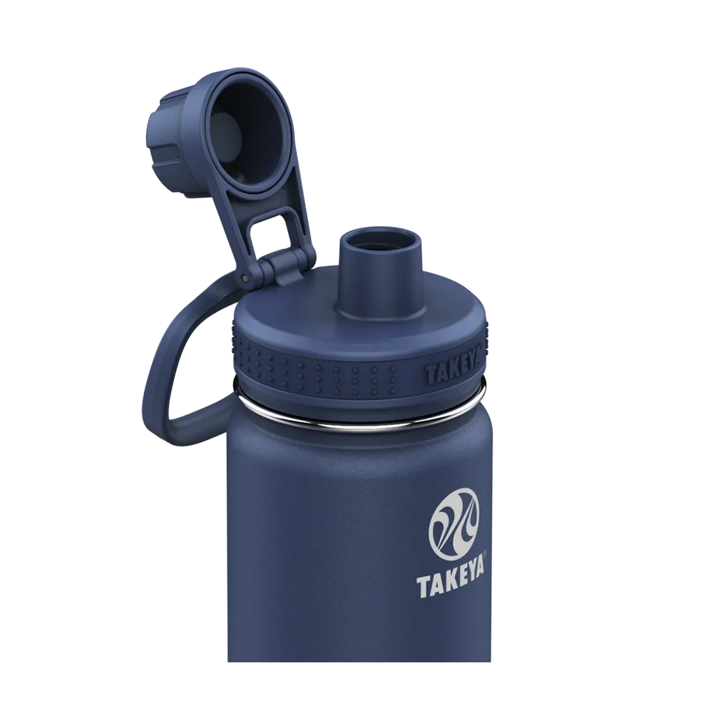 Customized Actives Water Bottle Spout Lid 18 oz Water Bottles from Takeya