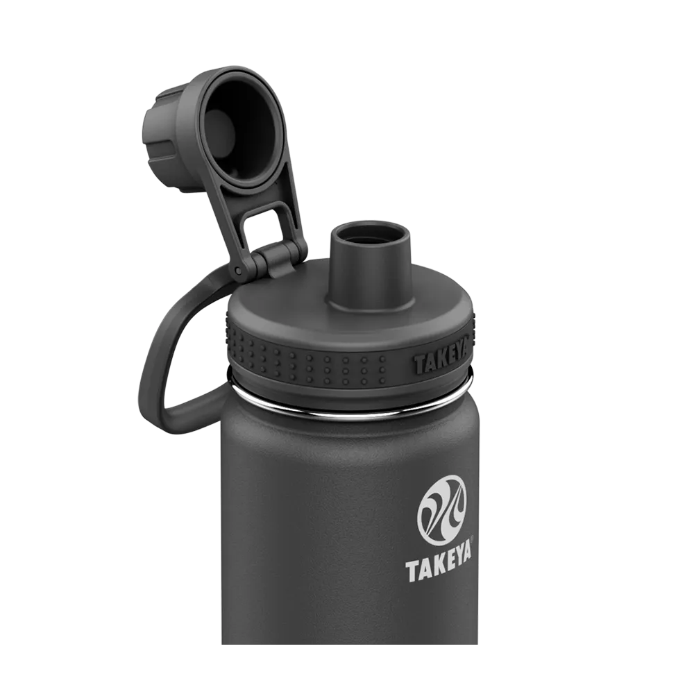 Customized Actives Water Bottle Spout Lid 18 oz Water Bottles from Takeya