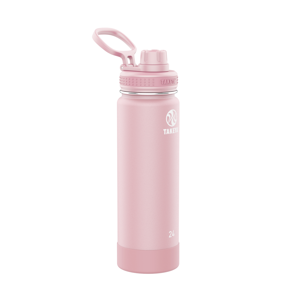 Customized Actives Water Bottle Spout Lid 24 oz Water Bottles from Takeya