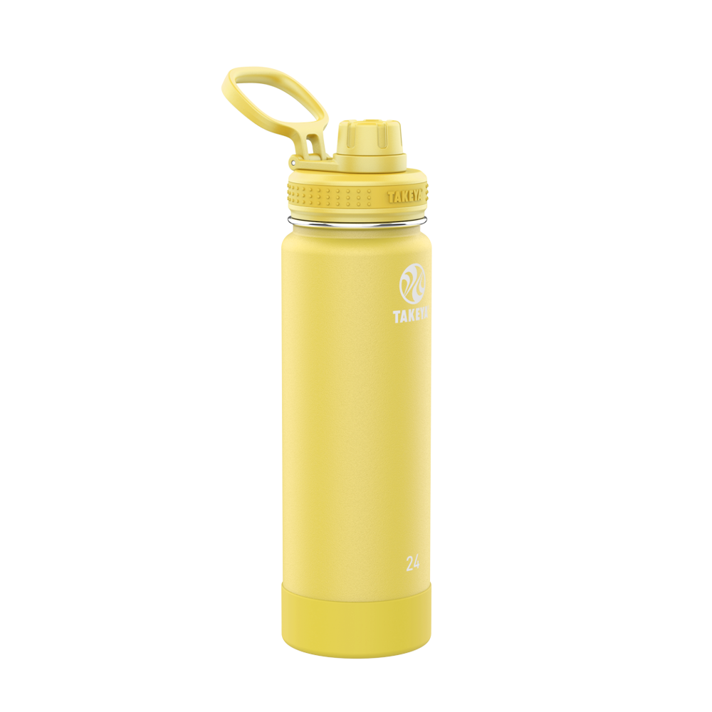 Customized Actives Water Bottle Spout Lid 24 oz Water Bottles from Takeya