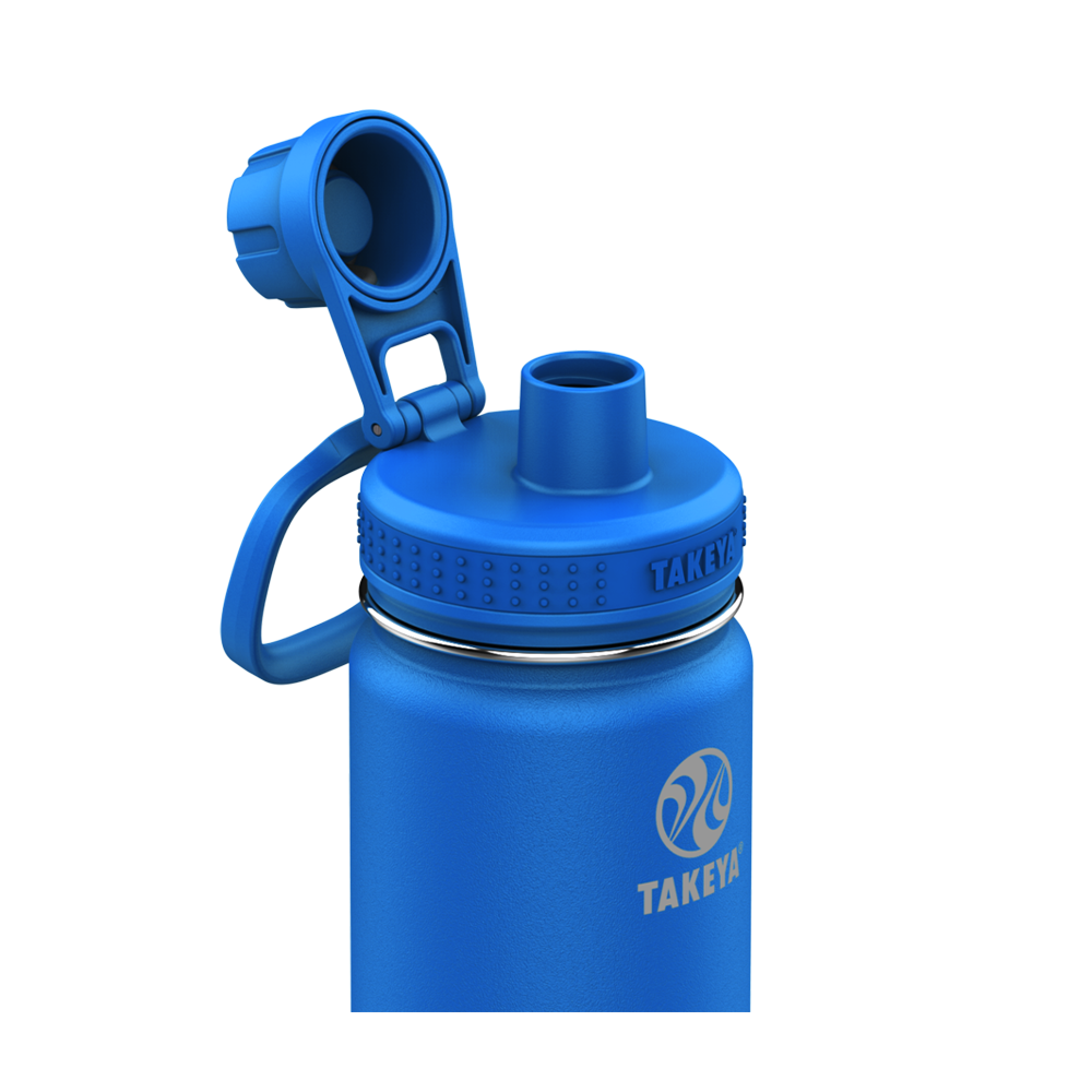 Customized Actives Water Bottle Spout Lid 24 oz Water Bottles from Takeya