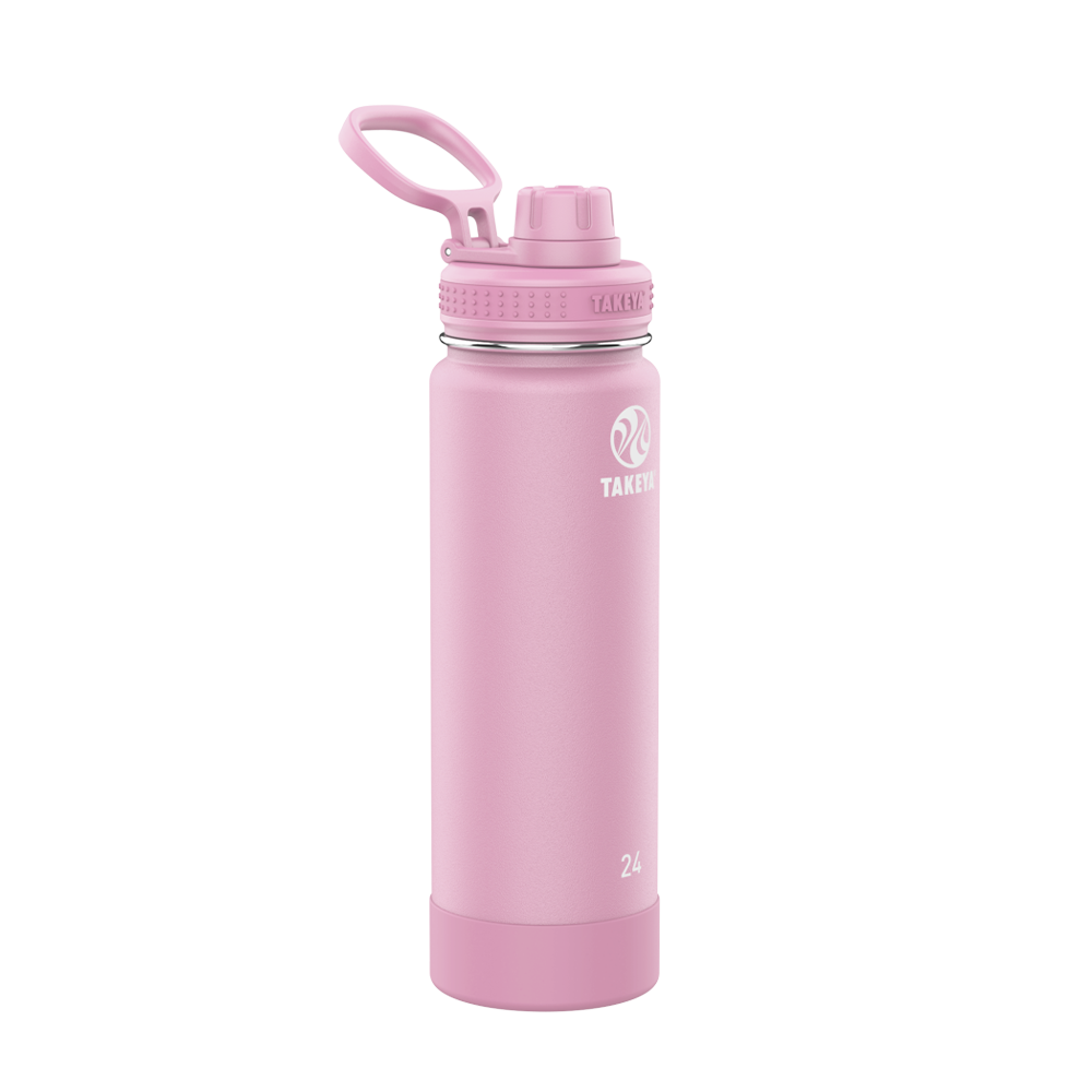Customized Actives Water Bottle Spout Lid 24 oz Water Bottles from Takeya