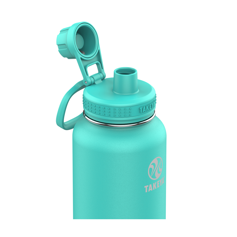 Customized Actives Water Bottle Spout Lid 32 oz Water Bottles from Takeya