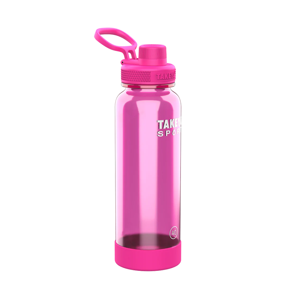 Customized Tritan Sport Water Bottle Spout Lid 40 oz Water Bottles from Takeya
