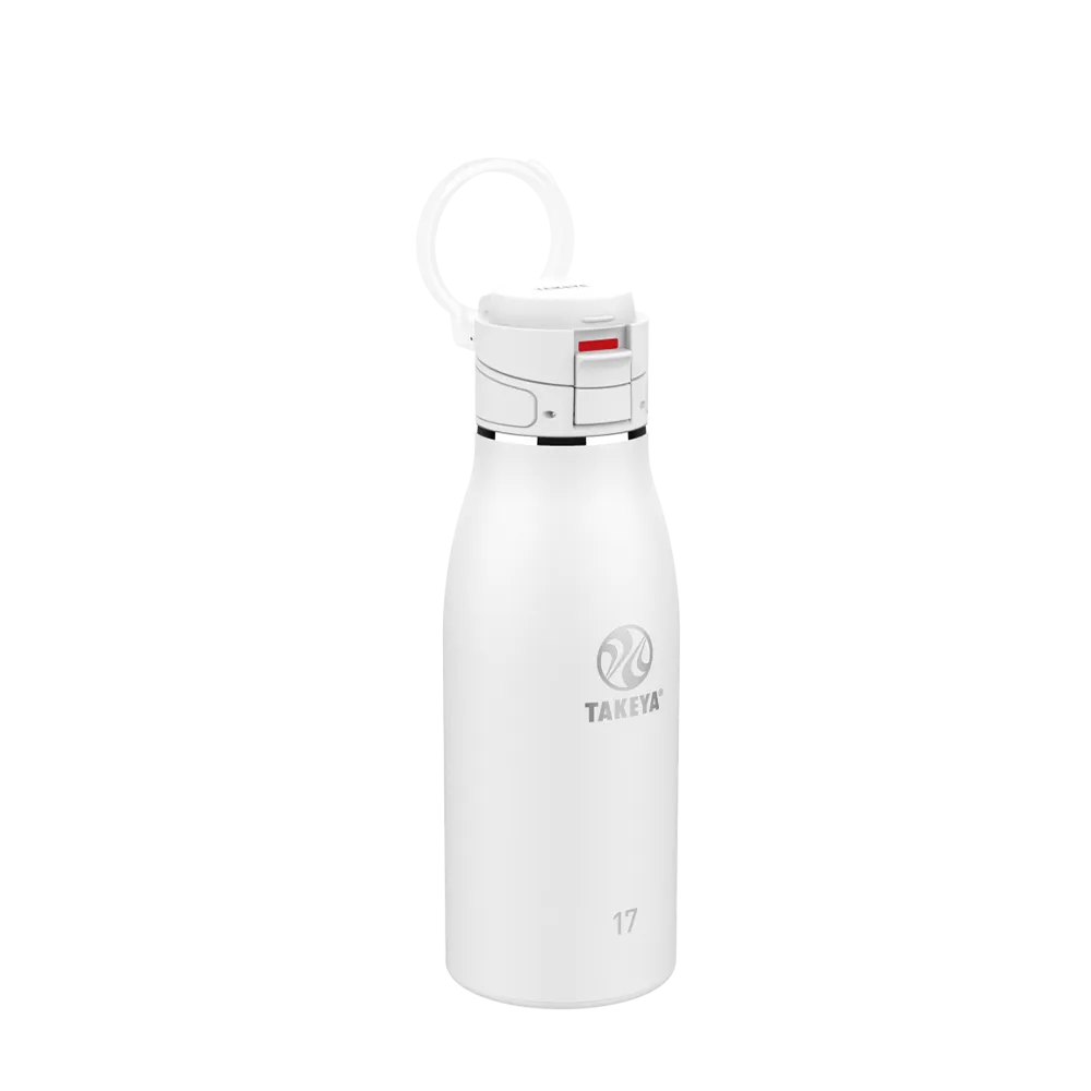 Customized Traveler Mug With FlipLock Lid 17 oz Water Bottles from Takeya