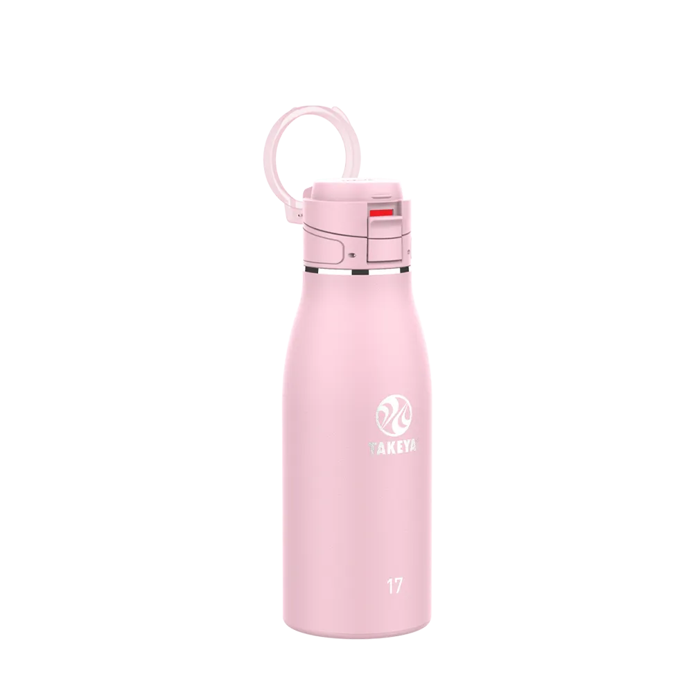 Customized Traveler Mug With FlipLock Lid 17 oz Water Bottles from Takeya