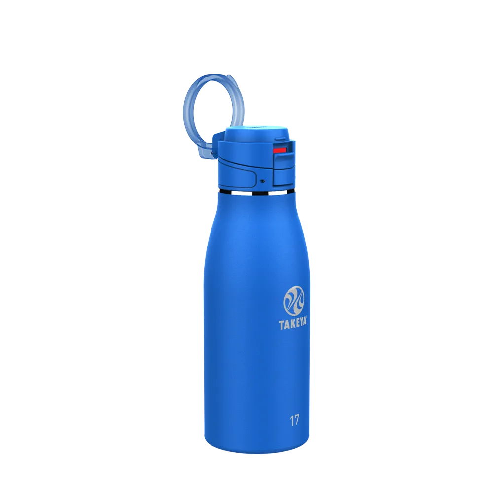Customized Traveler Mug With FlipLock Lid 17 oz Water Bottles from Takeya