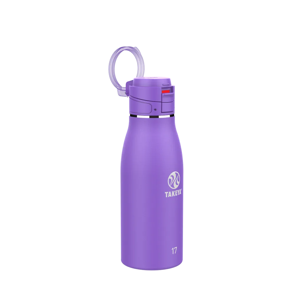 Customized Traveler Mug With FlipLock Lid 17 oz Water Bottles from Takeya