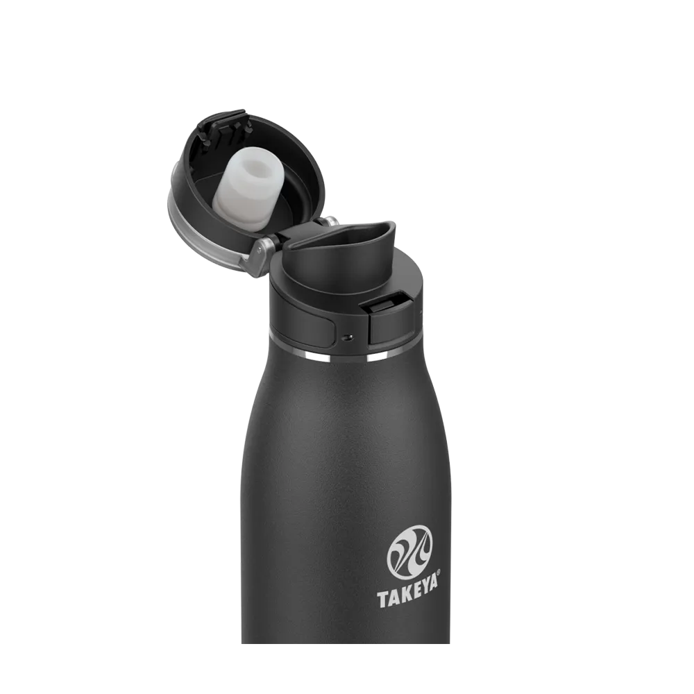 Customized Traveler Mug With FlipLock Lid 17 oz Water Bottles from Takeya