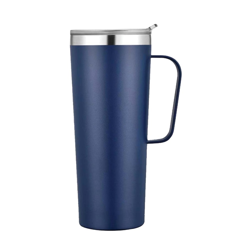 Customized Tall Tumbler with Handle 28 oz Tumblers from Slate