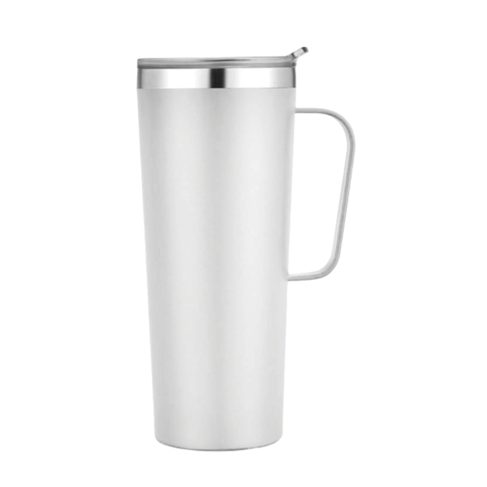 Customized Tall Tumbler with Handle 28 oz Tumblers from Slate
