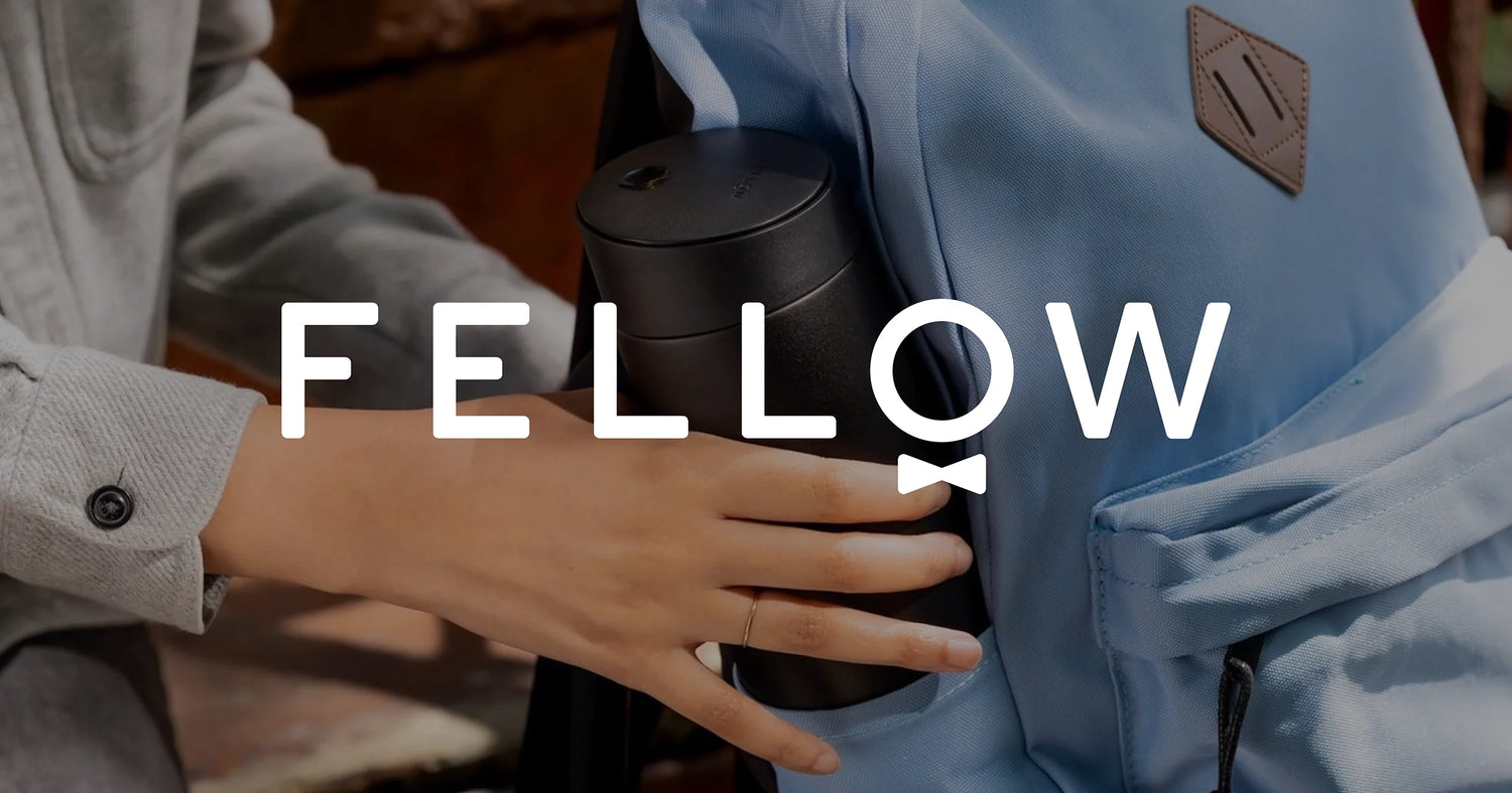 fellow mugs with logo overlay