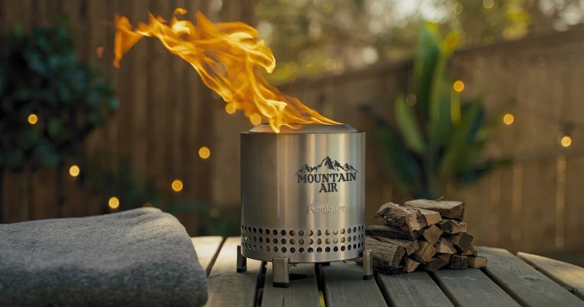 Personalized solo stove fire pit