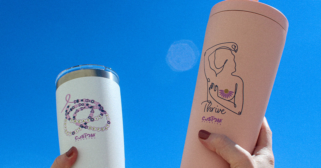 breast cancer awareness tumblers