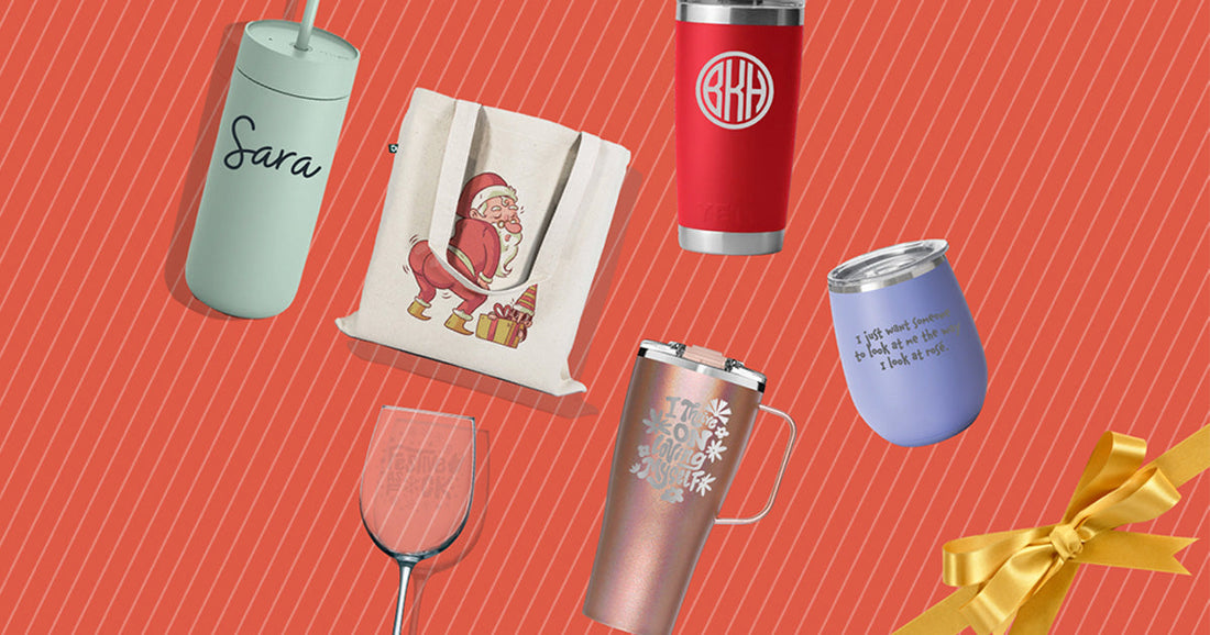 Personalized product gift guide for her with product images