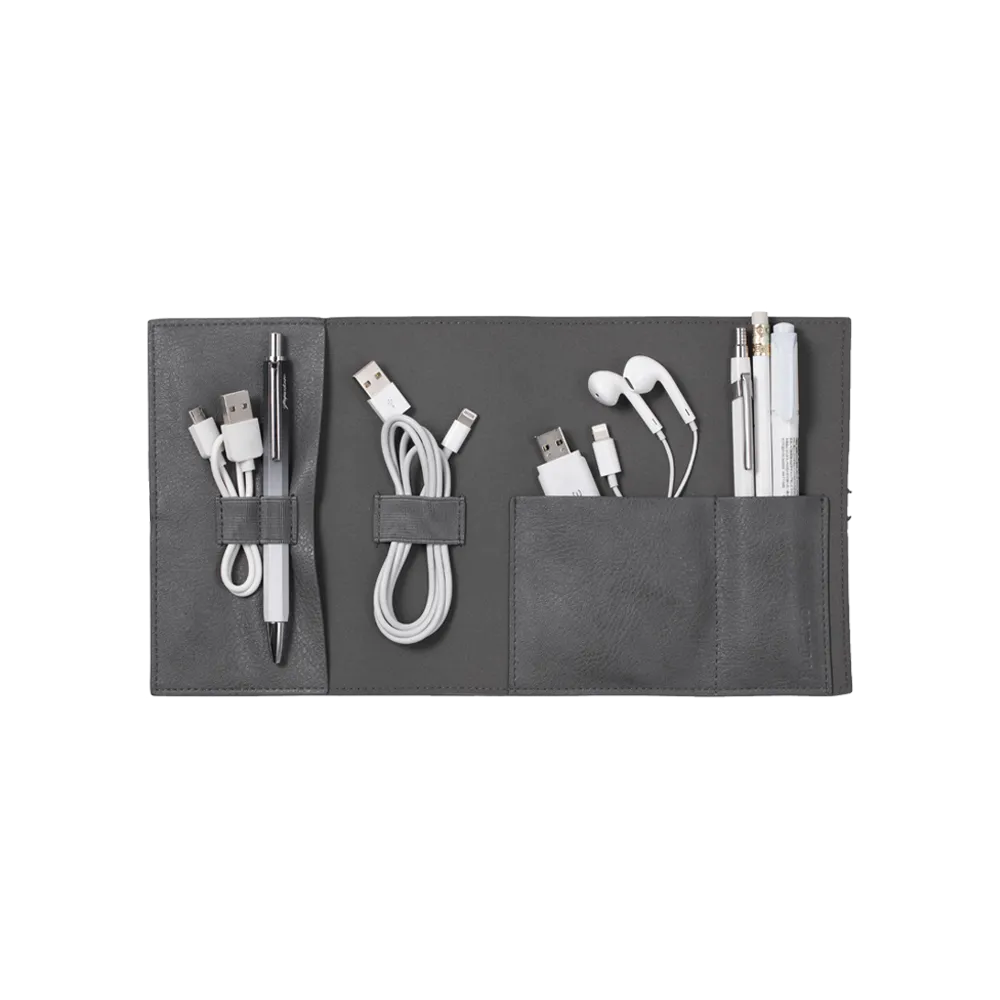 Bookaroo Tech-Tidy Carry Case in Charcoal 