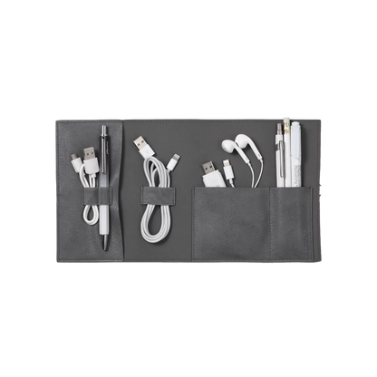Bookaroo Tech-Tidy Carry Case in Charcoal 