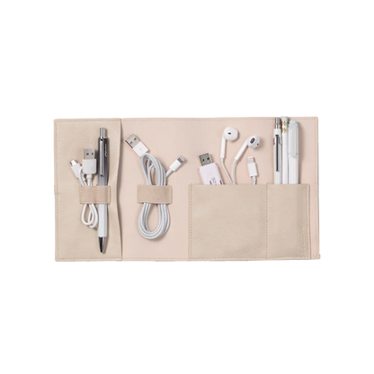 Bookaroo Tech-Tidy Carry Case in Cream 