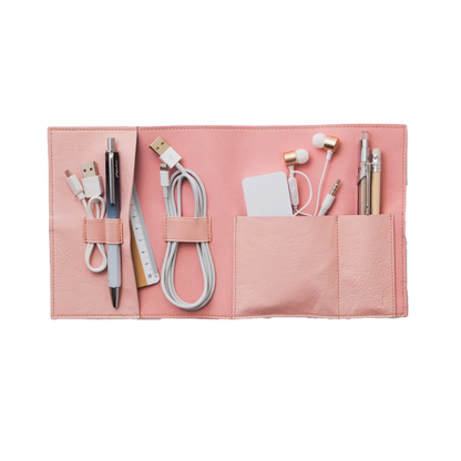 Bookaroo Tech-Tidy Carry Case in Pink 