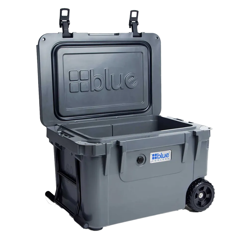 Blue Coolers 10 day Ice Vault with Wheels 60 qt 